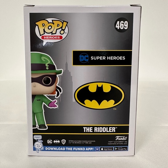 Batman Riddler Funko Pop - Picture 2 of 2